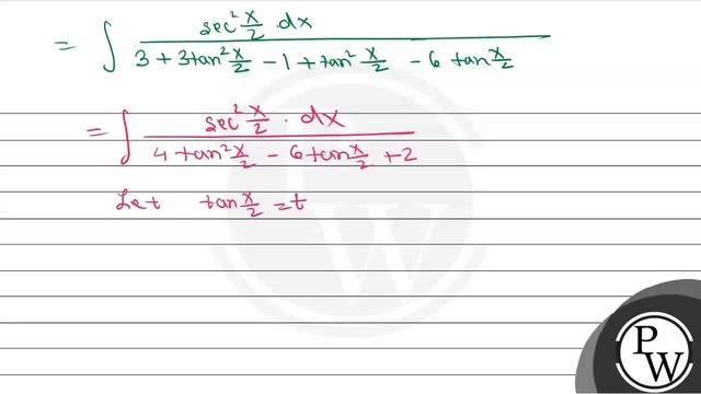 Integrate \[ \int \frac{d x}{3(1-\sin x)-\cos x} \] смотреть онлайн