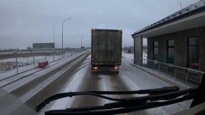 Вахта началась с долгих ожиданий на выгрузке в Тандер. Работа в ТК Деловые Линии водителем кат Е