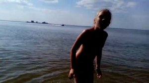 Я купалась.)