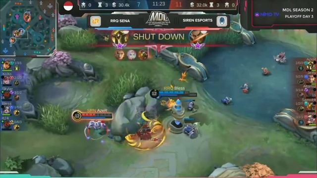 [GRAND FINALS] RRQ VS SIREN GAME 1 - MDL ID SEASON 2 - Mobile Legends Indonesia смотреть онлайн