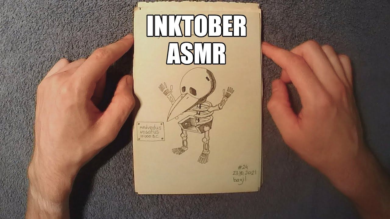 Инктобер АСМР (мужской голос) | Inktober ASMR (russian Male Voice)