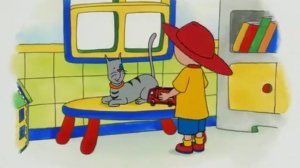 Итальянский язык по мультфильмам с субтитрами. Caillou il pompiere