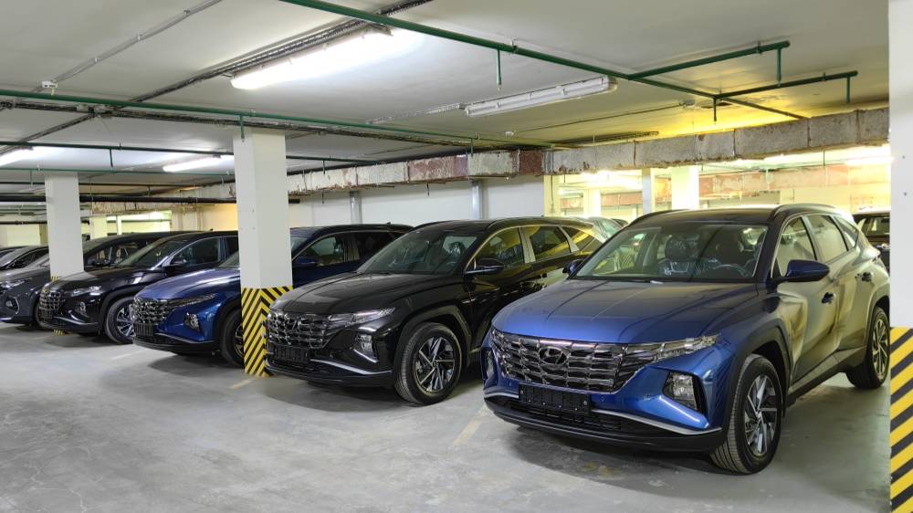 НОВЫЕ ХЕНДЭ ТУКСОНЫ/HYUNDAI TUCSON 4WD 2024 года, 2.0 л, полный привод в наличии на АЛЕКСЕЕВСКОЙ!!! смотреть онлайн