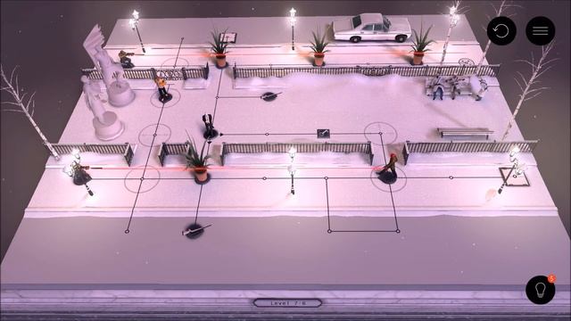Hitman Go - Walkthrough Level 7-6 смотреть онлайн