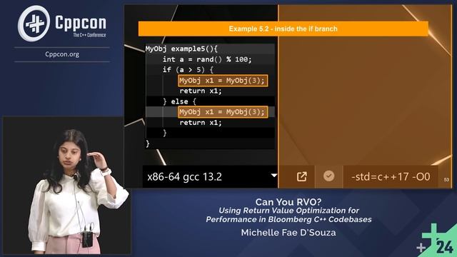C++ RVO: Return Value Optimization for Performance in Bloomberg C++ Codebases - Michelle Fae D'Souza смотреть онлайн