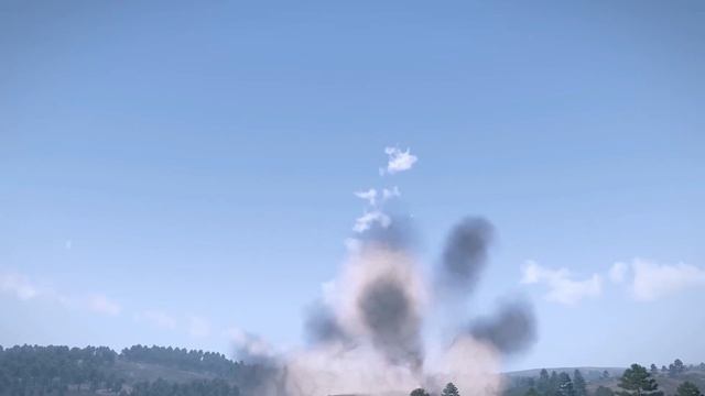 Ukrainian Missile Defense struggles to block Russian SU-57 - ARMA 3 смотреть онлайн