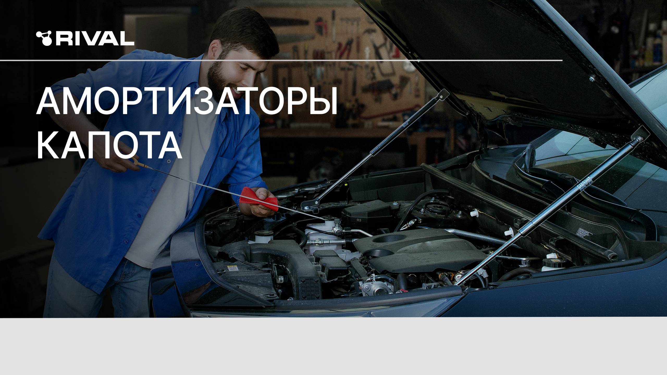 Амортизаторы капота RIVAL смотреть онлайн