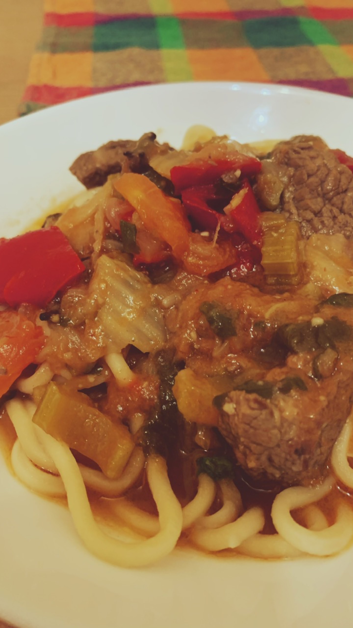 Уйгурский лагман😋 Как готовлю его я