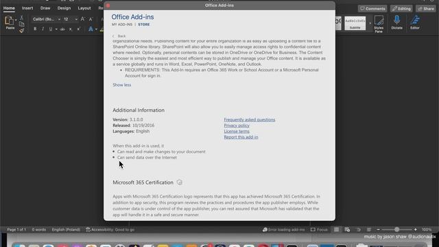 officeatwork | Content Chooser for Office MAC OS add-in/add-on/plugin WORD смотреть онлайн