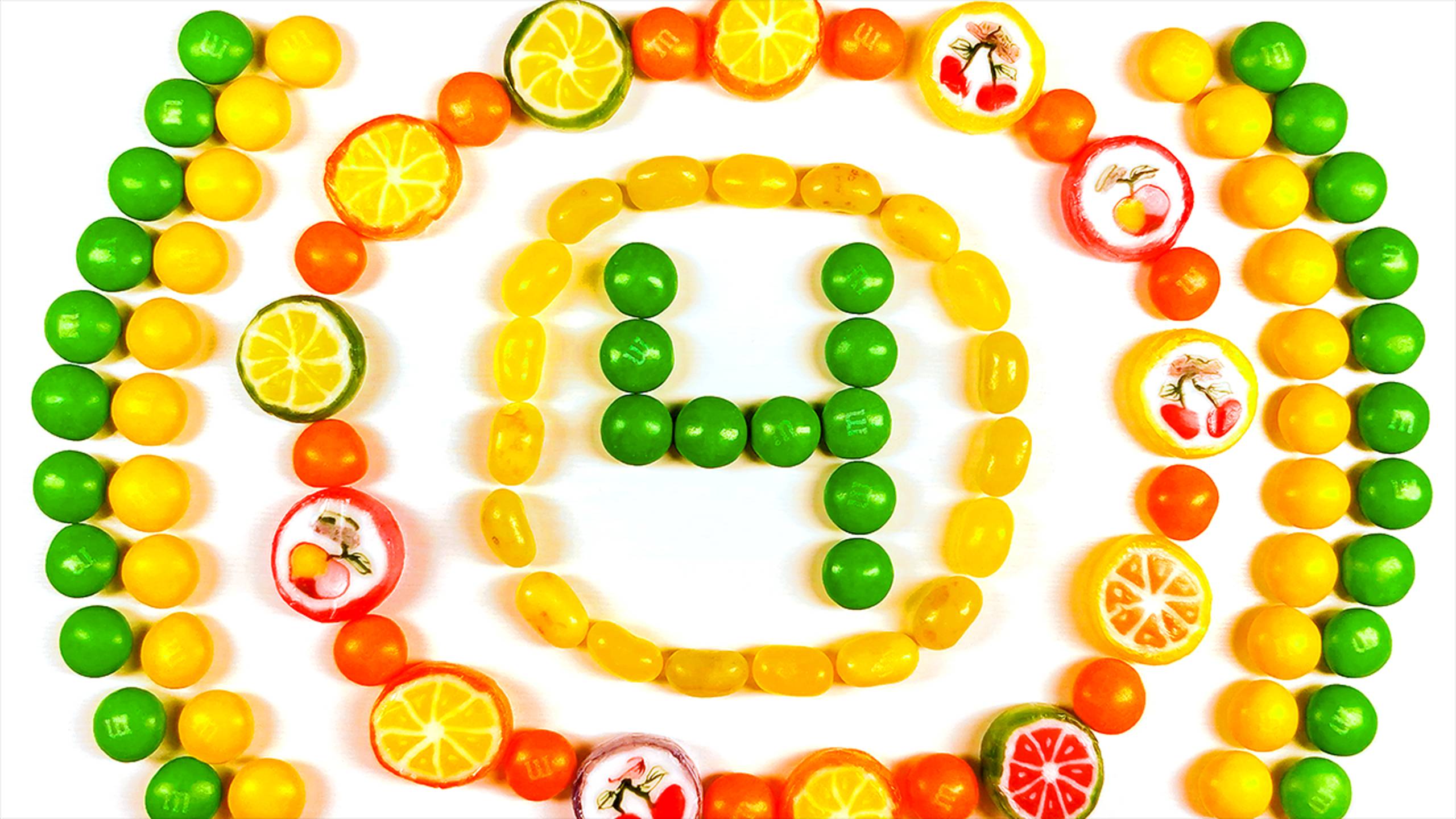 Весёлые Цифры из Конфет. Цифры для Детей. смотреть онлайн