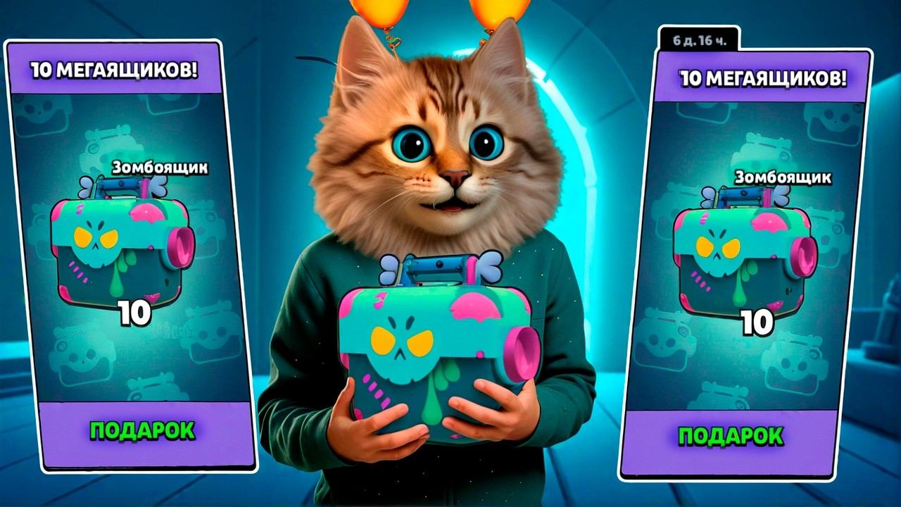 ВРЕМЯ ОТКРЫТЬ 200 ЗОМБОЯЩИКОВ В БРАВЛ СТАРС BRAWL STARS ЗОМБОЯЩИК смотреть онлайн