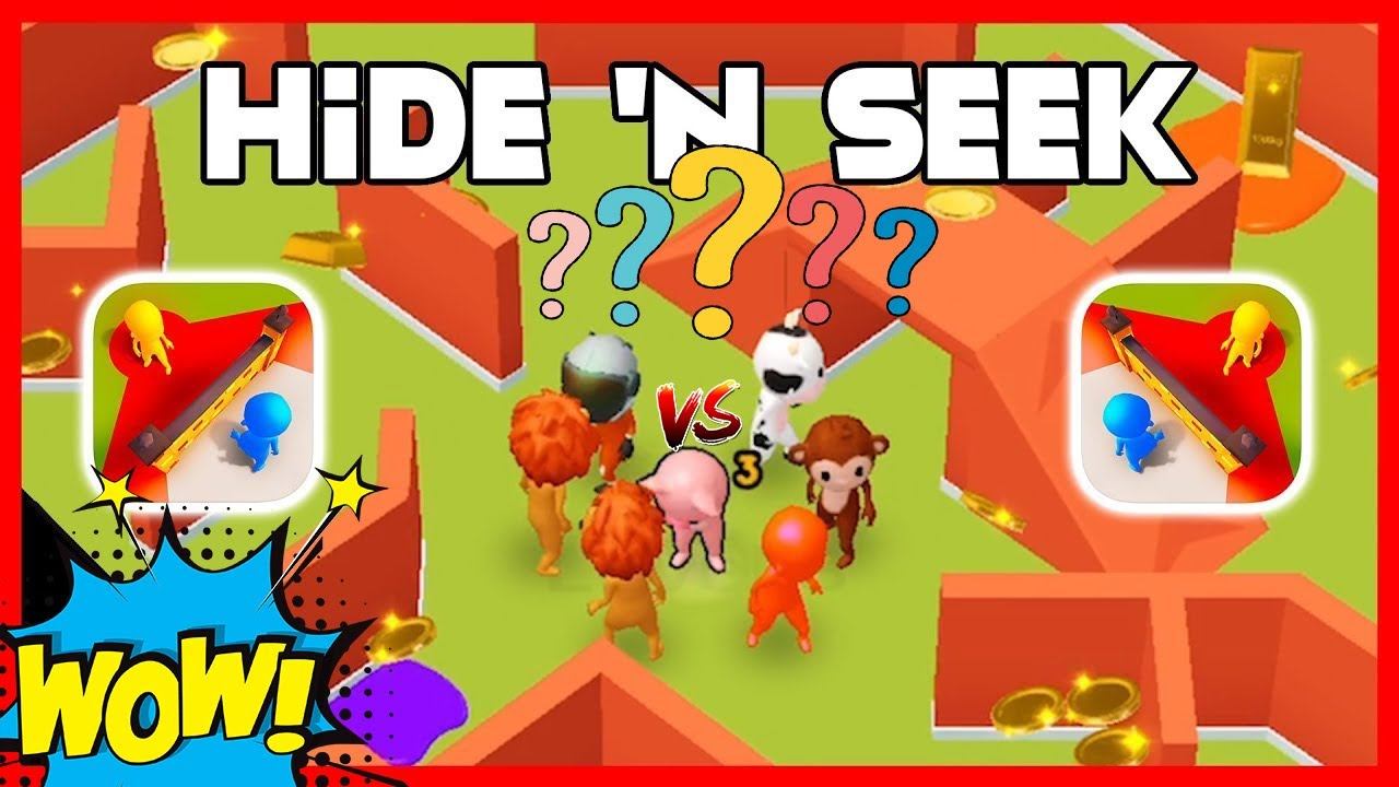 Играю в глючные прятки мультяшная игра hide n seek смотреть онлайн