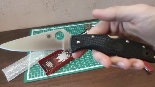 Распаковка ножа Spyderco Endura 4