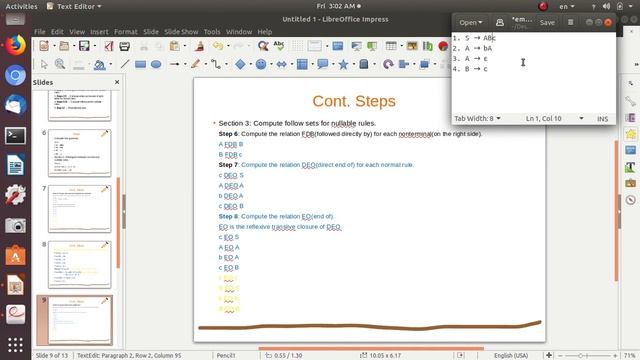 LL(1) Parsing смотреть онлайн