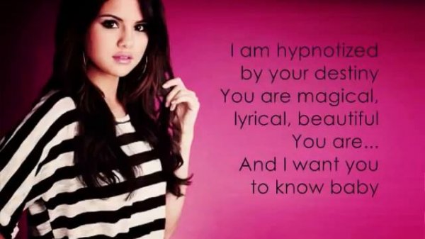 Love You Like A Love Song Baby Selena Gomez Lyrics