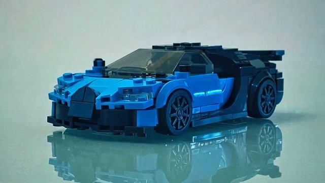 Lego MOC Bugatti Chiron Pur Sport - Speed Build & Pictures смотреть онлайн