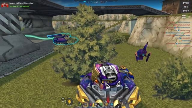 Isida Vampire/Paladin/Trickster on Bridges CTF | Tanki Online | танки Онлайн смотреть онлайн