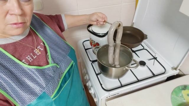 Домашняя колбаса с ливером // вкусная сочная 😋// смотреть онлайн