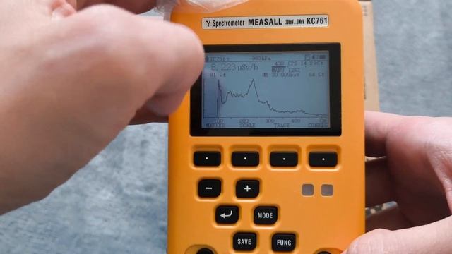 Measall KC761 Gamma Spectrometer Scintillation Radiation Detector