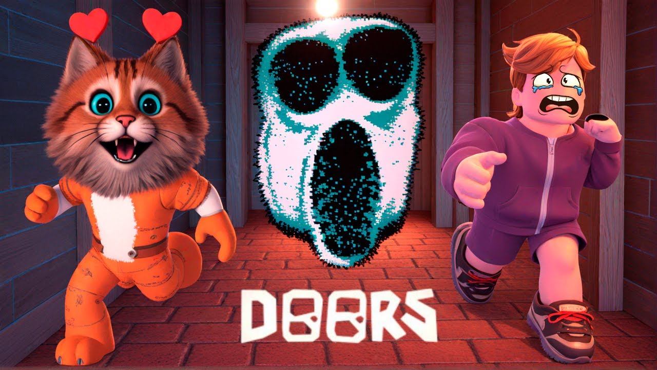 ПРОХОЖДЕНИЕ ДОРС 1 ЭТАЖ С МОДИФИКАТОРАМИ +60% СЛОЖНОСТИ ROBLOX DOORS Весёлый Кот смотреть онлайн