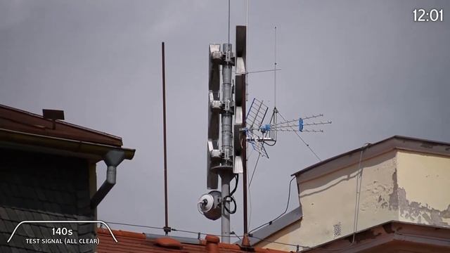 Zkouška sirén | Siren Test | Sirenenprobe | Františkovy Lázně - EPS 900 |07.08.2019| смотреть онлайн