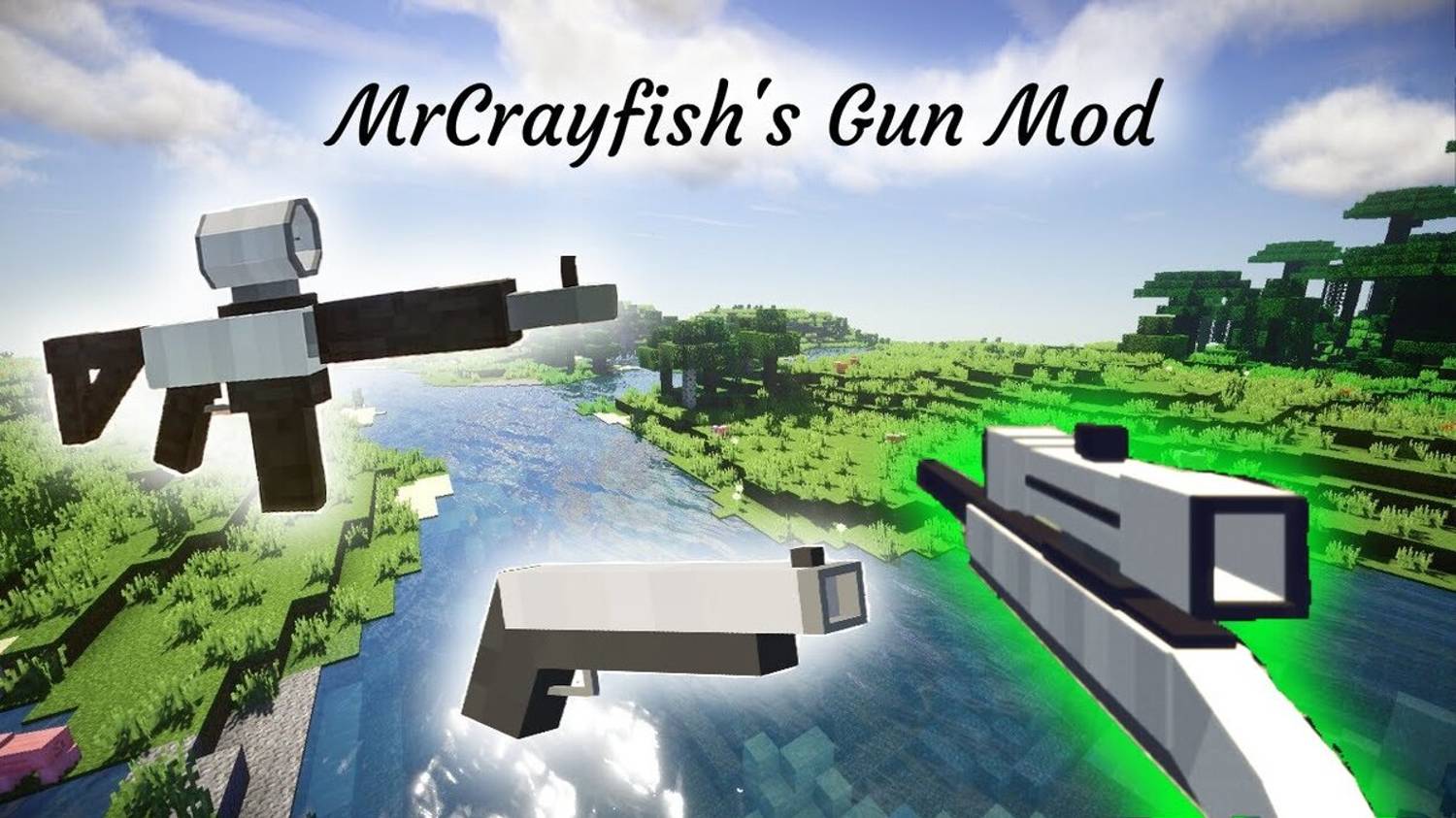 Обзор Мода "MrCrayfish's Gun Mod" | Огнестрельное Оружие В Майнкрафте смотреть онлайн