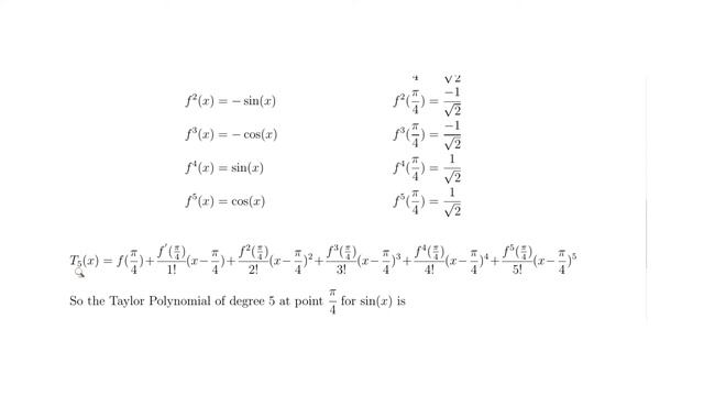 How to Calculate the Taylor Series Polynomial for sin(x) at pi/4 смотреть онлайн