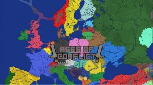 Я захватил всю северную америку и южную за США в Age Of Conflict