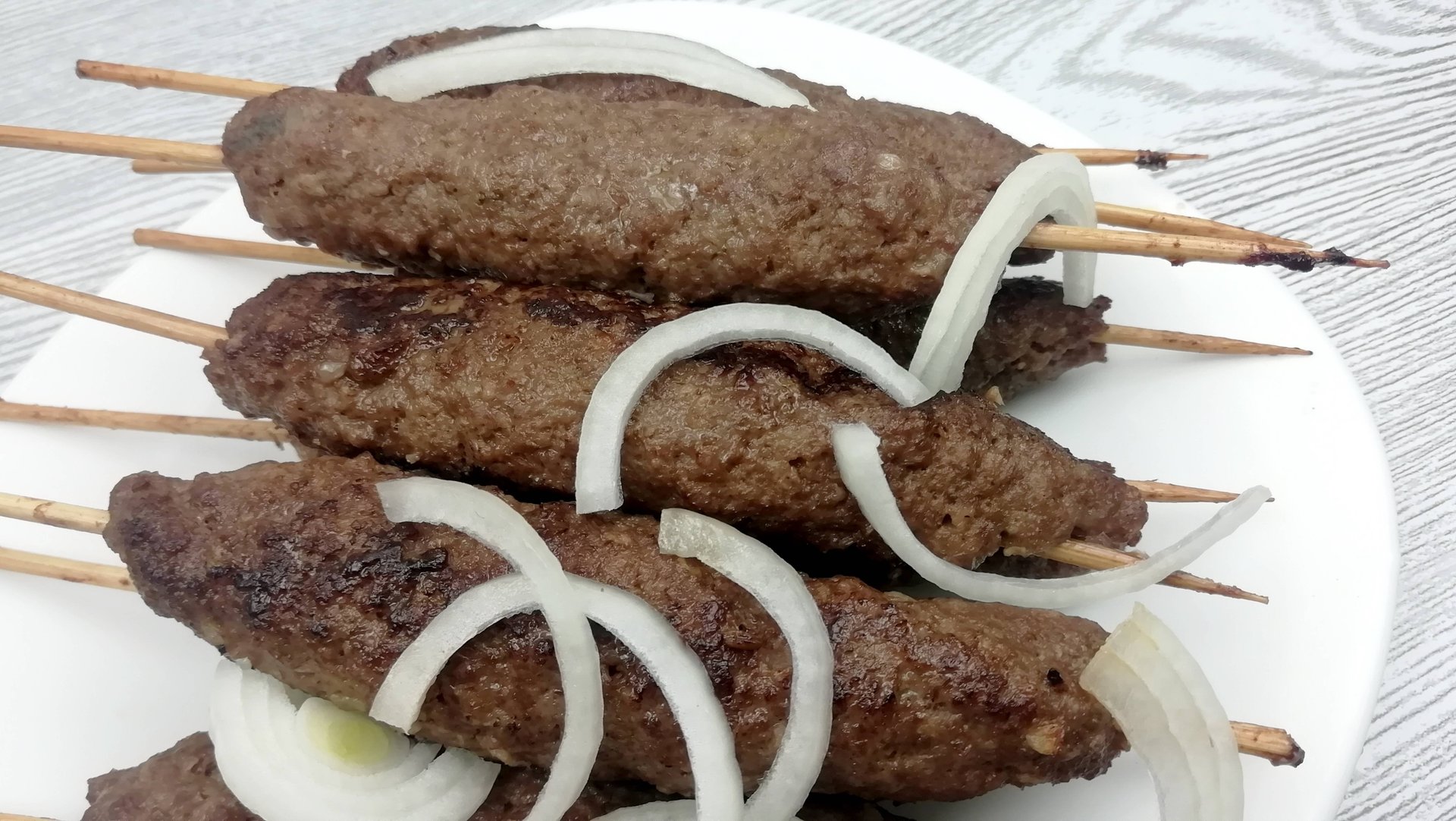 Очень Вкусный и Сочный!Вкуснее Люля-кебаб я не ела!!ШАШЛЫК в Духовке смотреть онлайн