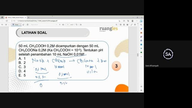 Study With Me - Review Larutan Penyangga смотреть онлайн