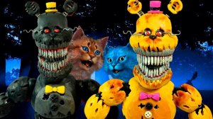 ИГРАЮ ЗА АНИМАТРОНИКА ФНАФ КООП в РОБЛОКС / КОТЁНОК ЛАЙК FNAF COOP ROBLOX