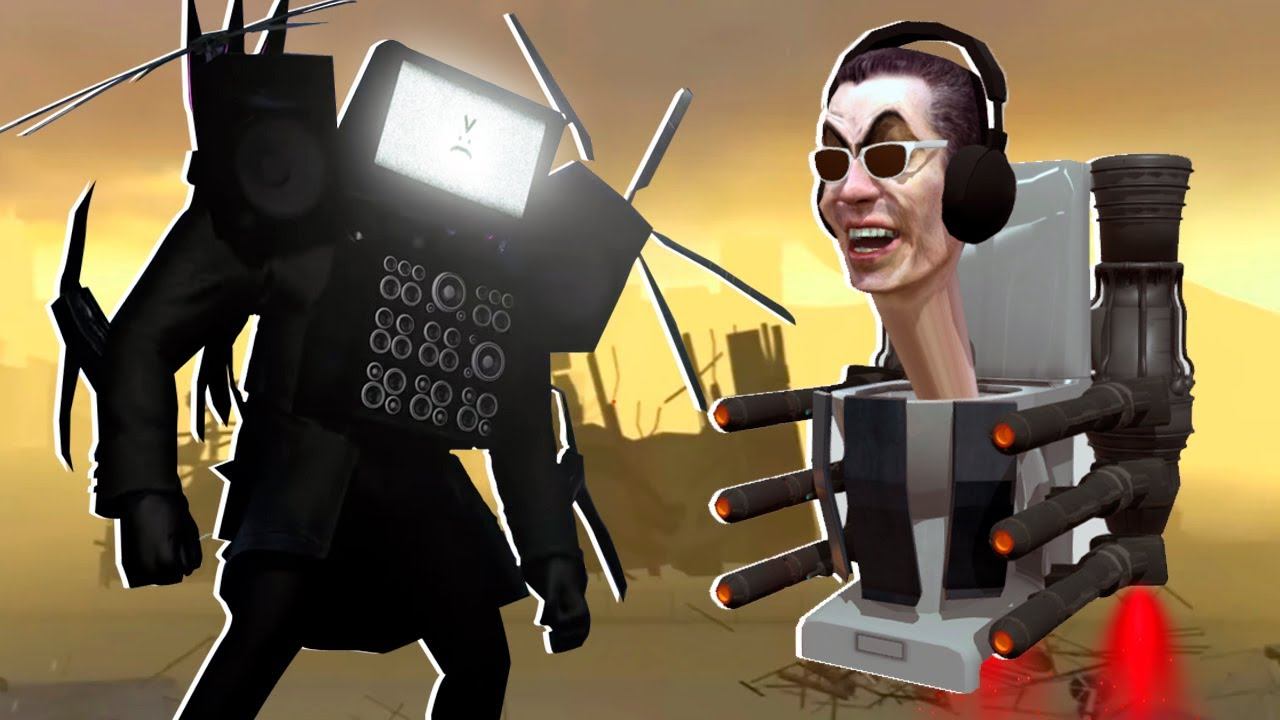 СКИБИДИ ТУАЛЕТЫ - БРАТЬЯ ТИТАНЫ ► skibidi toilet 39-59 @DaFuqBoom смотреть онлайн