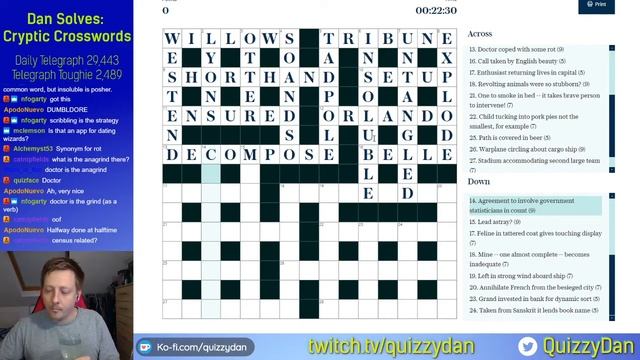 Dan Solves: Telegraph crossword 29,443 from 15/08/2020 смотреть онлайн