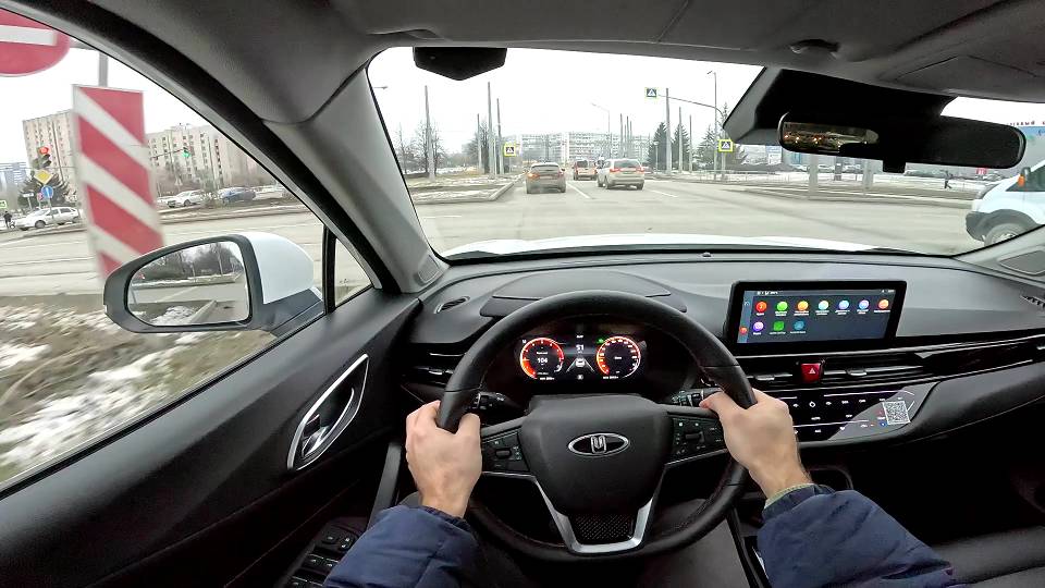 2024 Москвич 3 1.5L 150HP CVT POV TEST DRIVE