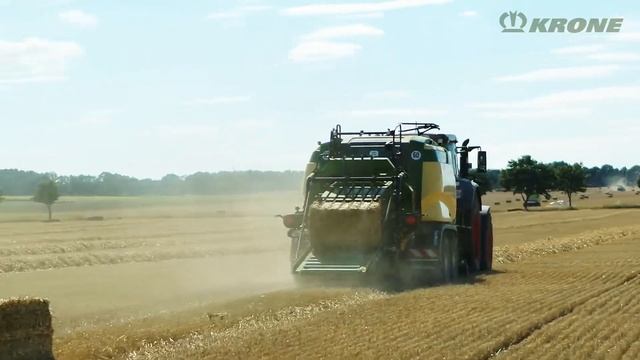 Enfardadora prismática Big Pack nova geração Krone смотреть онлайн