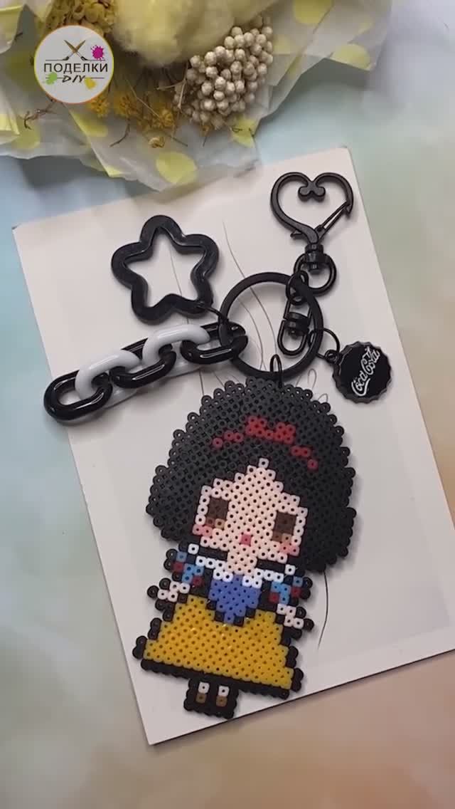 Брелок из термомозаики смотреть онлайн