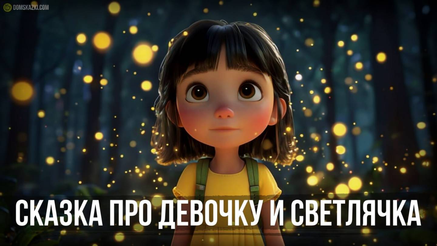 Сказка про девочку и светлячка | Волшебные сказки смотреть онлайн