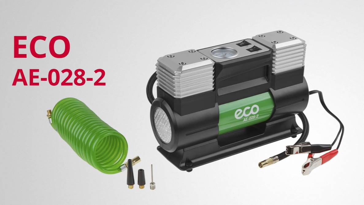 ECO AE-028-2 Компрессор автомобильный смотреть онлайн