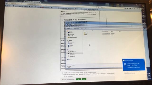 Xbox One Internal Hard Drive Replacement Part 02: OSUDT2 (OSU1) Take 1