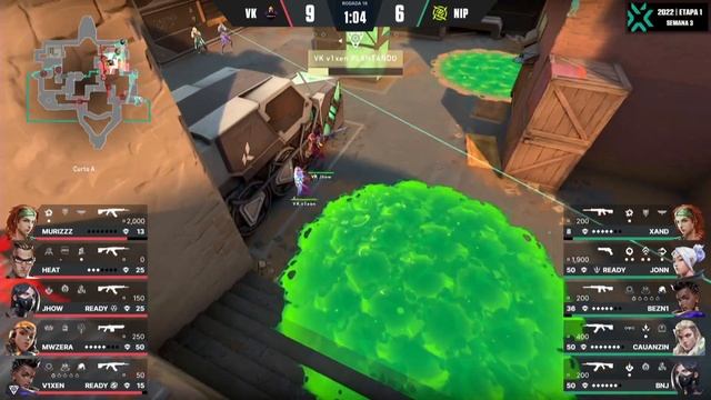 HEAT JOGOU MUITO DE CHAMBER NESSES ROUNDS CONTRA A NIP! NIP x Vivo Keyd смотреть онлайн