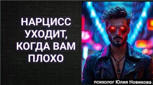 Нарцисс уходит, когда вам плохо