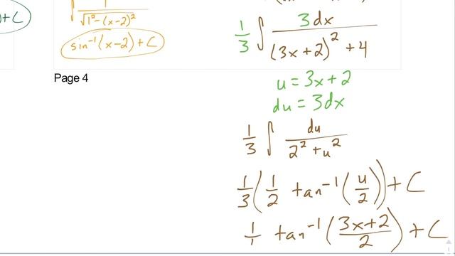 7.5.3 Integrating to Inverse Trig. Day 2 смотреть онлайн