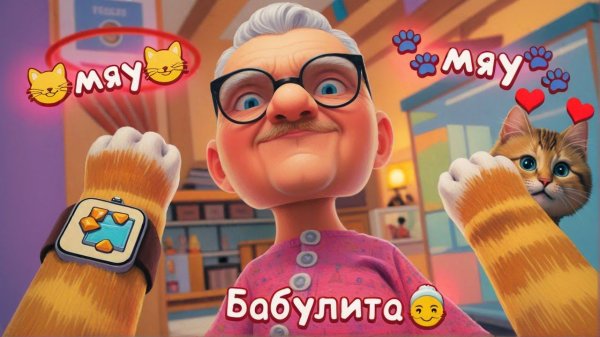 Я САМЫЙ МИЛЫЙ КОТ НА ПЛАНЕТЕ и БАБУШКА ТОЖЕ I Am Cat VR Весёлый Кот