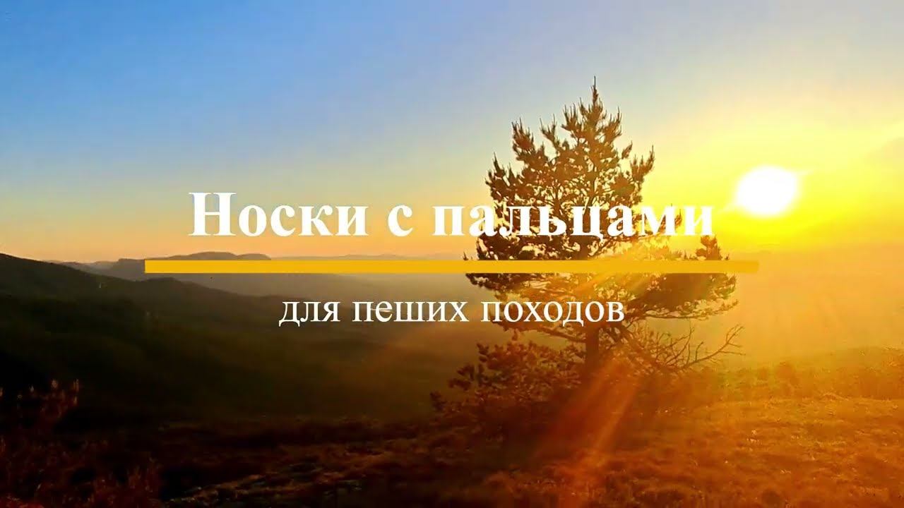 Носки с пальцами для пеших походов смотреть онлайн