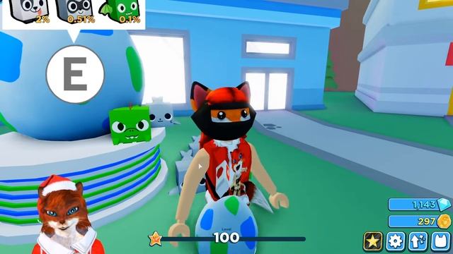 ОБНОВА В ПЕТ СИМУЛЯТОР 2 РОБЛОКС | Pet Simulator 2 Roblox | ютубер Кошка Лиса смотреть онлайн