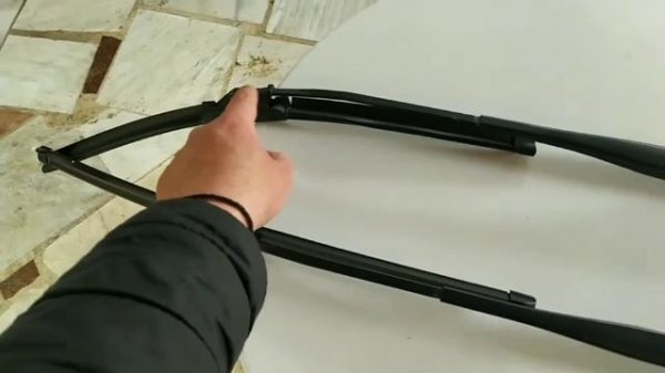 opel Meriva windshield wipes replace diy