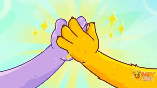 The Naughty Grey Crayon | Веселые песенки для детей смотреть онлайн