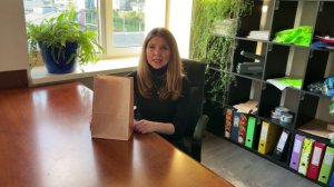 101023 Крафт пакет с прямоугольным дном 180*120*290мм, 70 г/м2 (бурый)