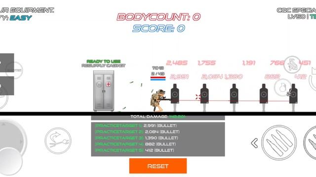 Stick Warfare: Blood Strike CQC Specialist Damage Testing смотреть онлайн