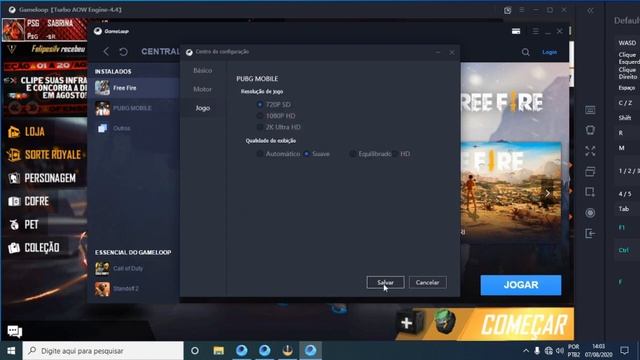 GAMELOOP EMULADOR PARA JOGAR FREE FIRE NO PC! MELHOR CONFIGURAÇÃO E SENSIBILIDADE! смотреть онлайн